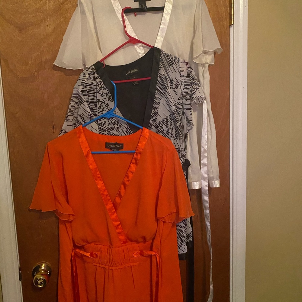 Sheer v neck tie back blouses
